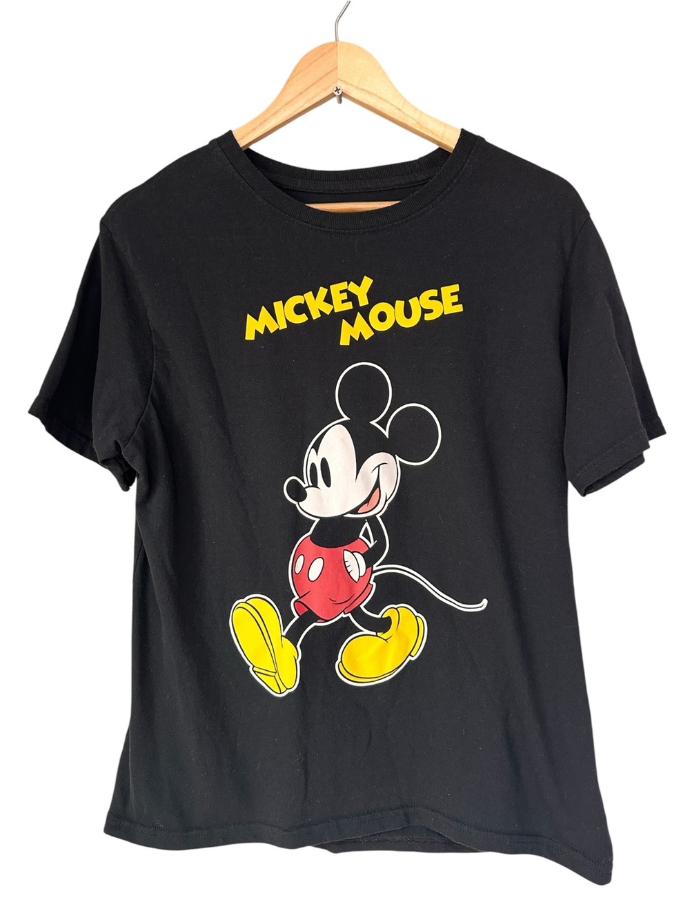 Disney Mickey Mouse Graphic T-Shirt, Women's Size Medium